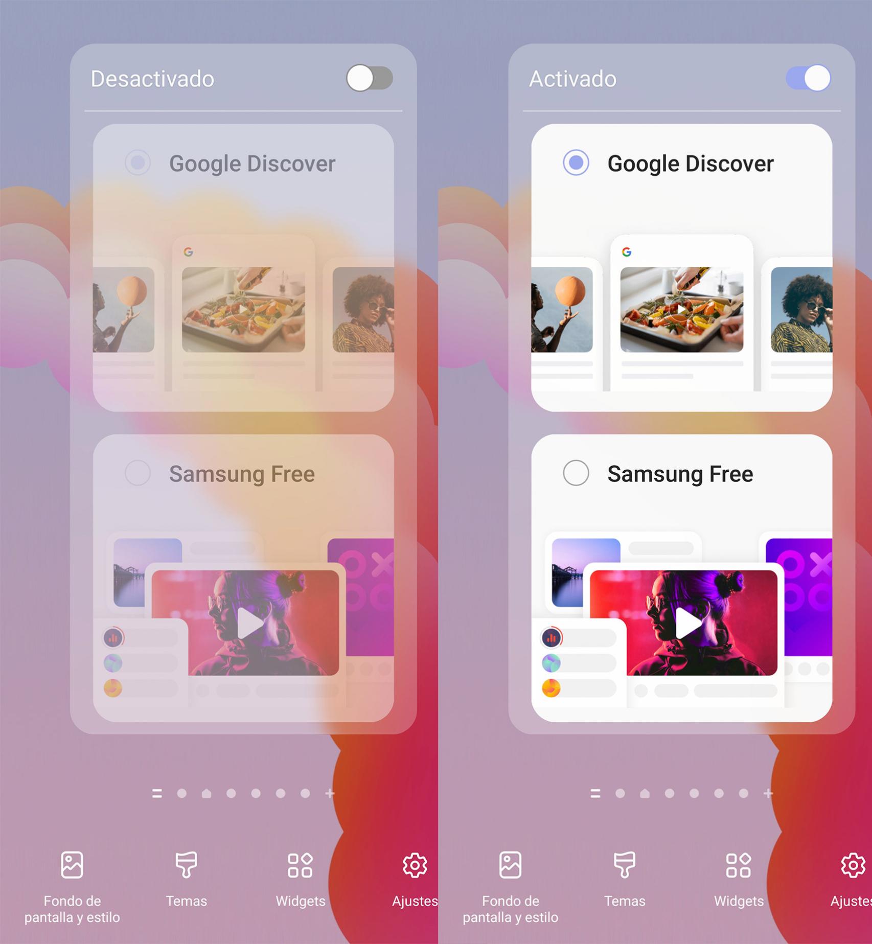 Samsung Free se puede activar en un móvil Galaxy
