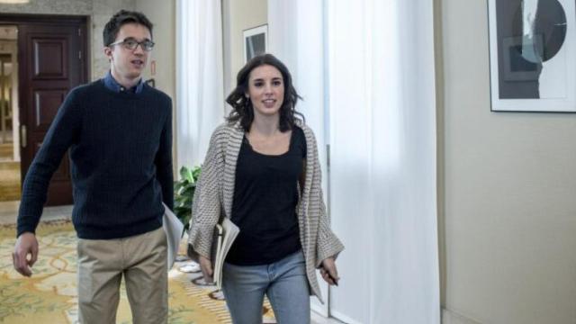 Íñigo Errejón e Irene Montero en una imagen de archivo.