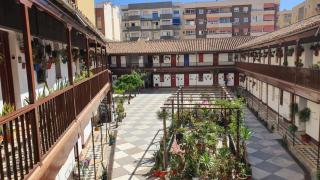 Imagen del patio del Corralón de Santa Sofía.