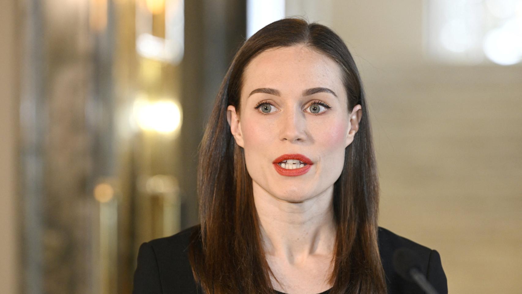 La primera ministra de Finlandia y líder de los socialdemócratas, Sanna Marin.