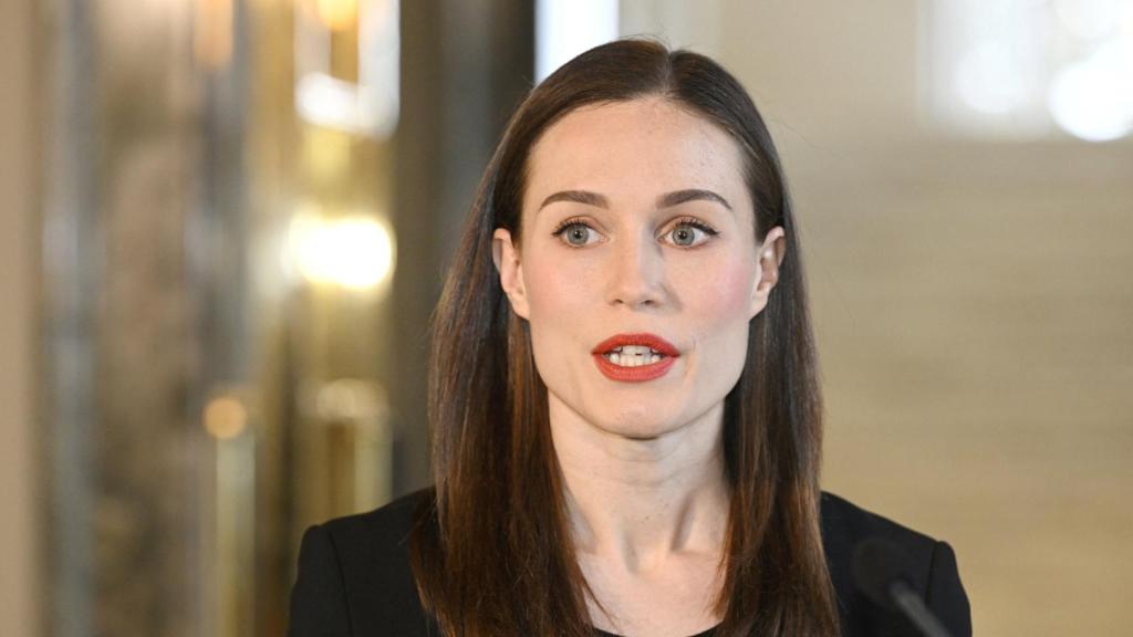 La ex primera ministra de Finlandia y líder de los socialdemócratas, Sanna Marin.