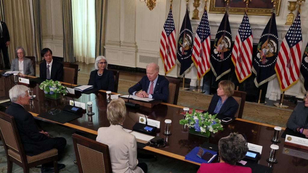 Joe Biden en la Casa Blanca