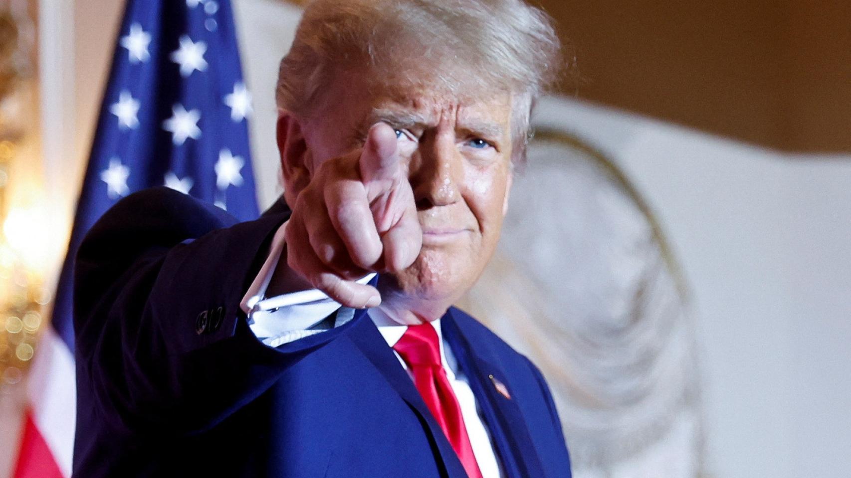 Donald Trump, expresidente de los Estados Unidos.