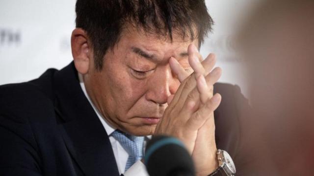 Morinari Watanabe, en una reunión.