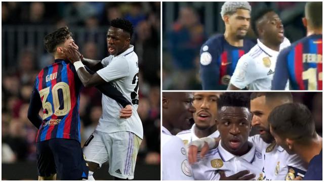 El Clásico de Vinicius, entre insultos del Camp Nou y su pique con Ferran Torres