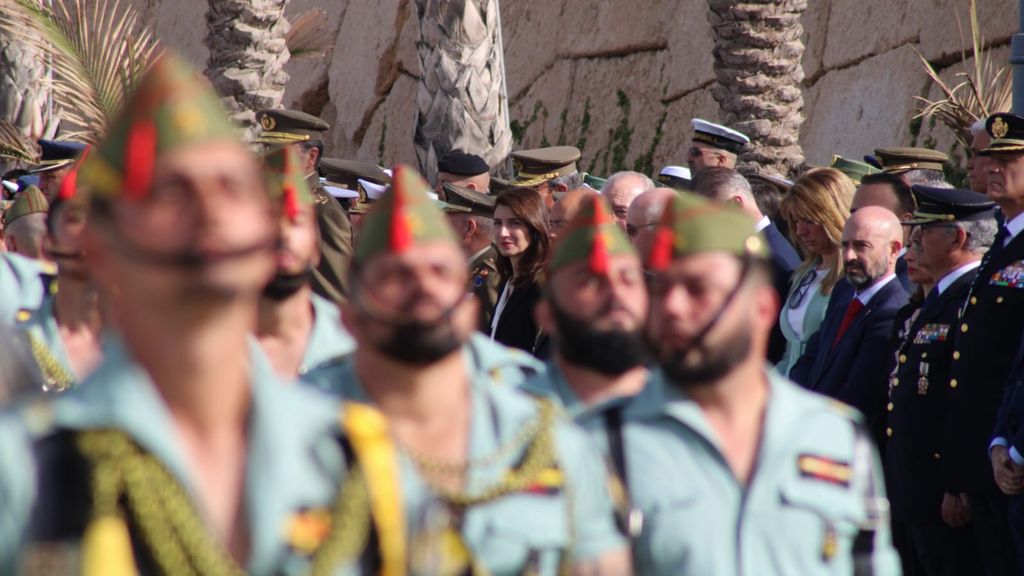 Así ha sido el desembarco de La Legión y la entronización del Cristo de Mena en Málaga