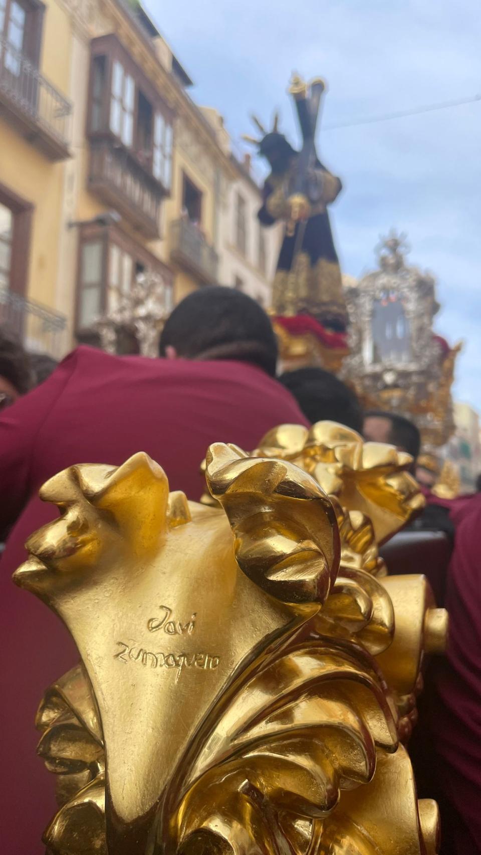 La cabeza de varal a Javi Zumaquero.