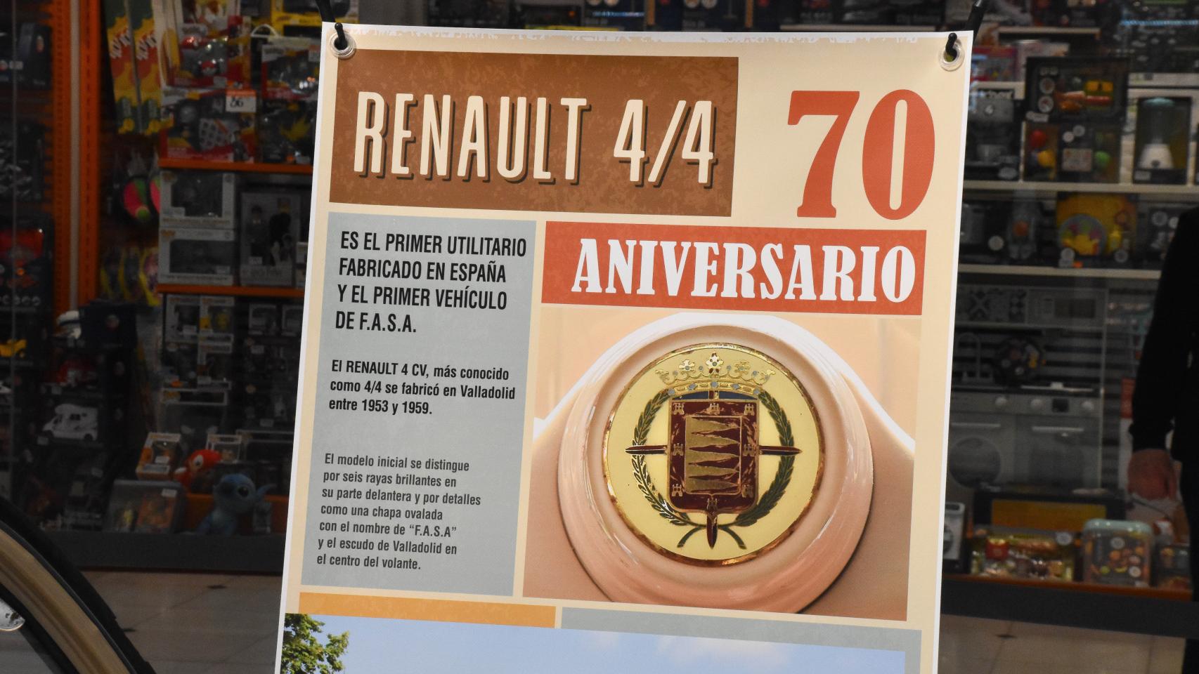 Homenaje a Renault en Vallsur con cuatro coches únicos