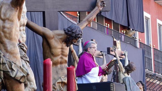 Luis Argüello en el Sermón de las Siete Palabras de Valladolid