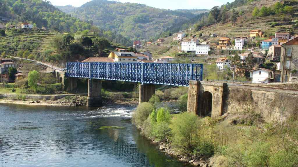 Puente del ferrocarril de Os Peares