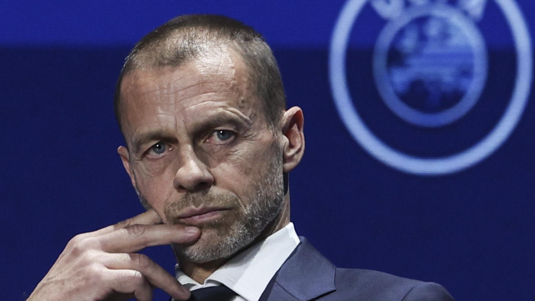 Aleksander Ceferin, durante el Congreso de la UEFA