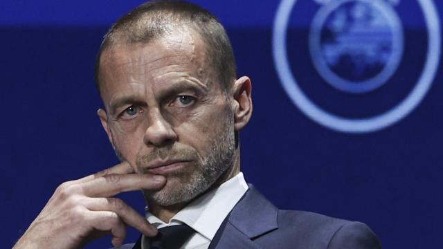 Aleksander Ceferin, durante el Congreso de la UEFA
