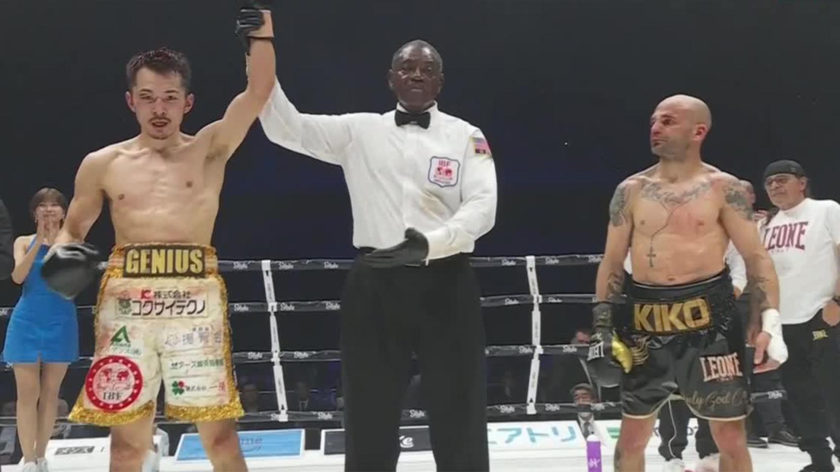 Reiya Abe, declarado ganador de la pelea frente a Kiko Martínez