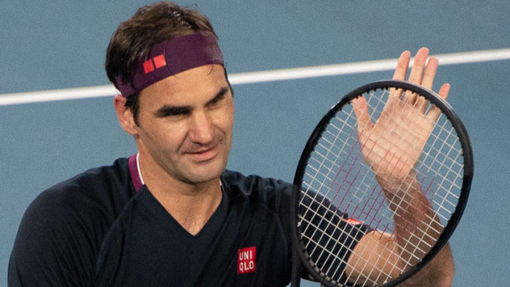 Roger Federer en el Open de Australia 2020. Foto: Rob Keating (CC BY 2.0)