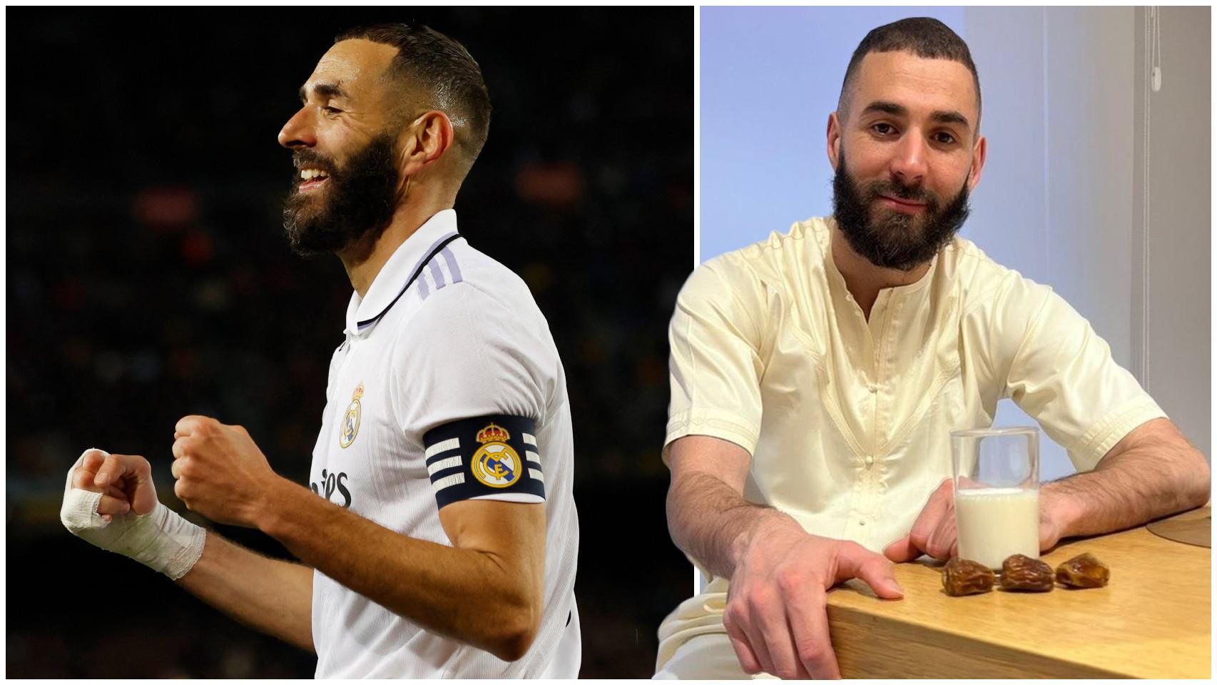 Karim Benzema, en Ramadán