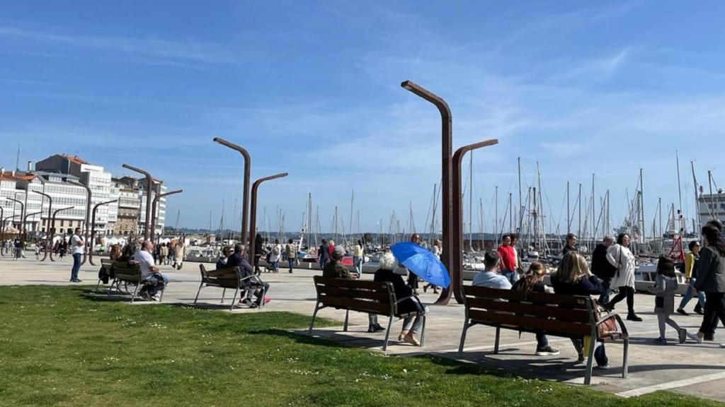 La Marina de A Coruña en una foto de archivo.