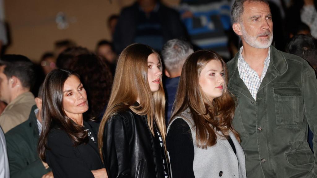La Familia Real, en Chinchón.