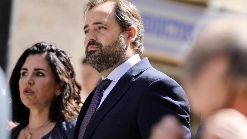 Paco Núñez, este domingo en Sigüenza.
