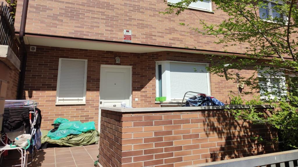 Vivienda donde residía la pareja junto a sus ocho hijos.