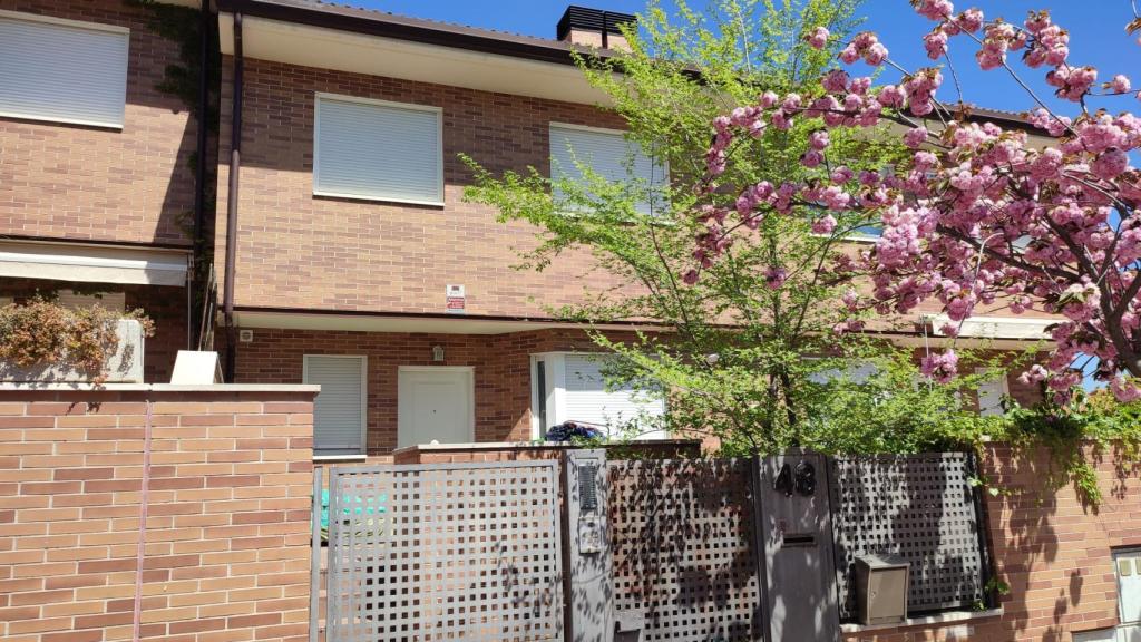 Vivienda donde residía la pareja junto a sus ocho hijos.