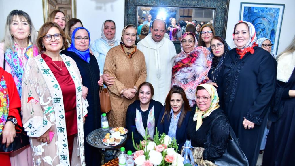 Enaam Mayara, presidente del Senado de Marruecos.