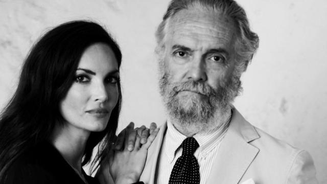 Antonio y Eugenia Silva en una fotografía compartida por la modelo en Instagram.