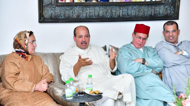 Enaam Mayara, presidente del Senado de Marruecos.