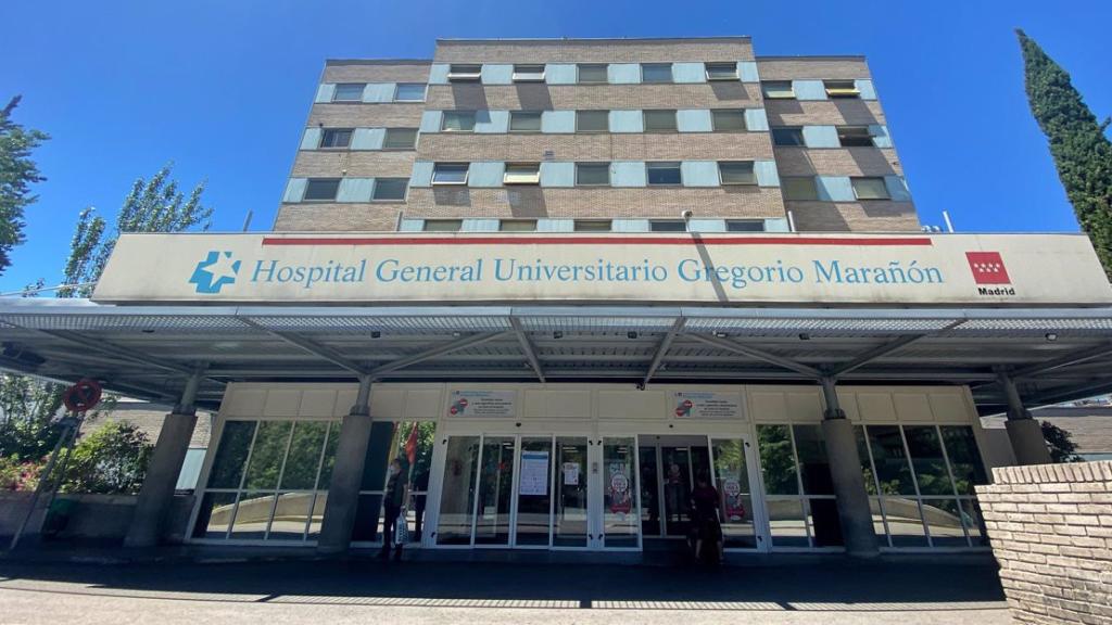 Fachada del Hospital Gregorio Marañón de Madrid.
