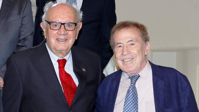 Miguel Cid con Sánchez Dragó