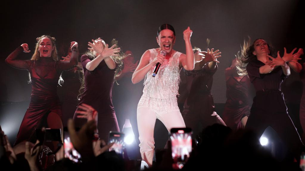 Blanca Paloma y su 'Eaea' en la PrePartyES, el Mini Eurovisión de Madrid