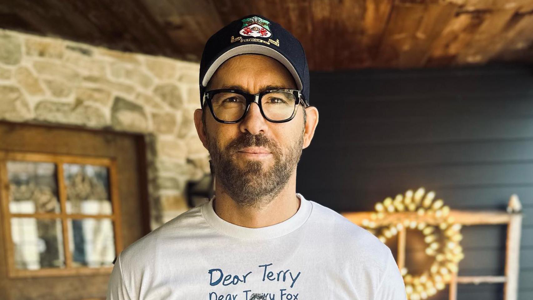 Ryan Reynolds en una imagen de sus redes sociales.