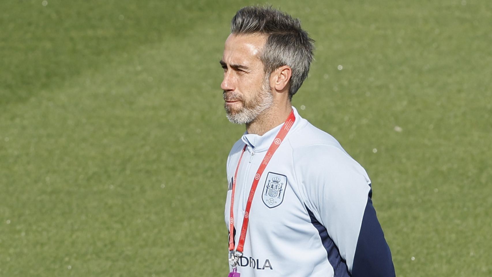 Jorge Vilda, en un reciente entrenamiento.
