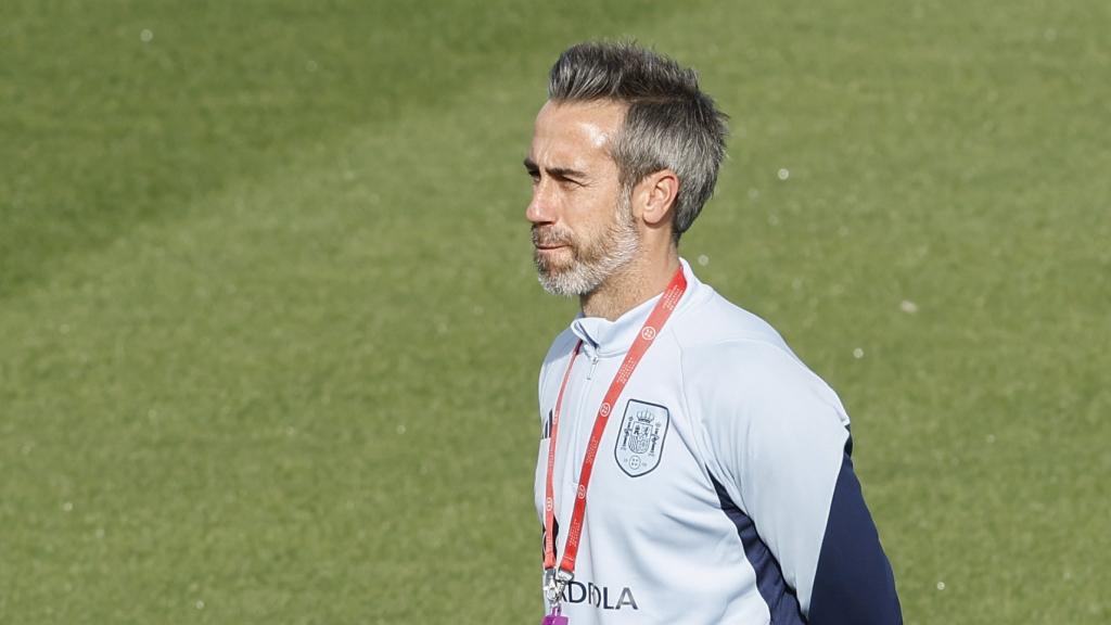 Jorge Vilda, en un reciente entrenamiento.