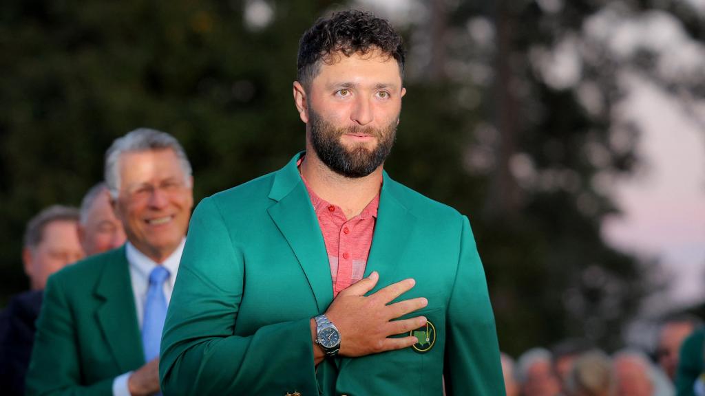 Jon Rahm se pone la Chaqueta Verde de ganador del Master de Augusta