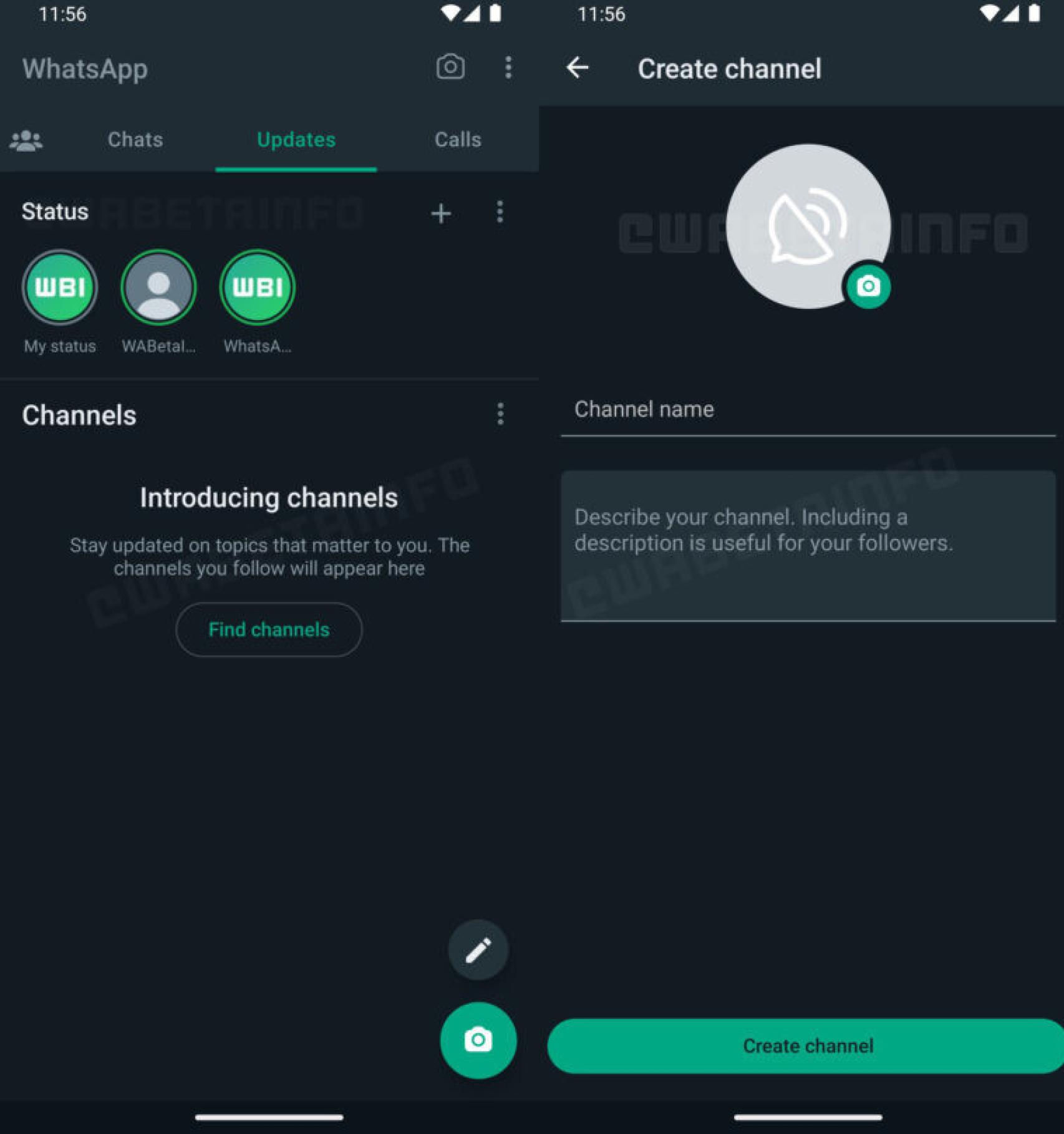 Los nuevos canales de WhatsApp