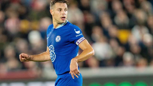 César Azpilicueta, en un partido del Chelsea de la temporada 2022/2023