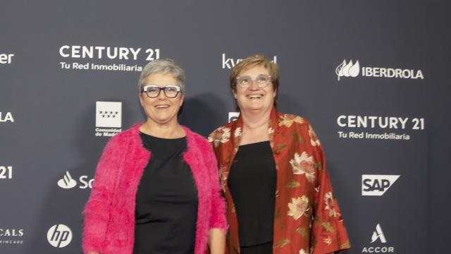 Eva Orúe en el photocall de Las Top 100