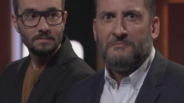 Toni Soler y Jair Domínguez en la TV3