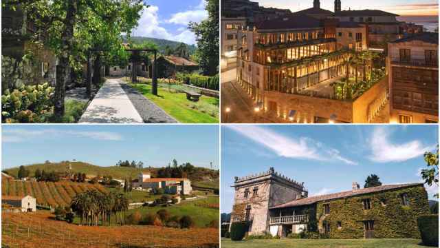 Pazo da Buzaca, Pazo da Oliva, Pazo Baión y Pazo da Touza