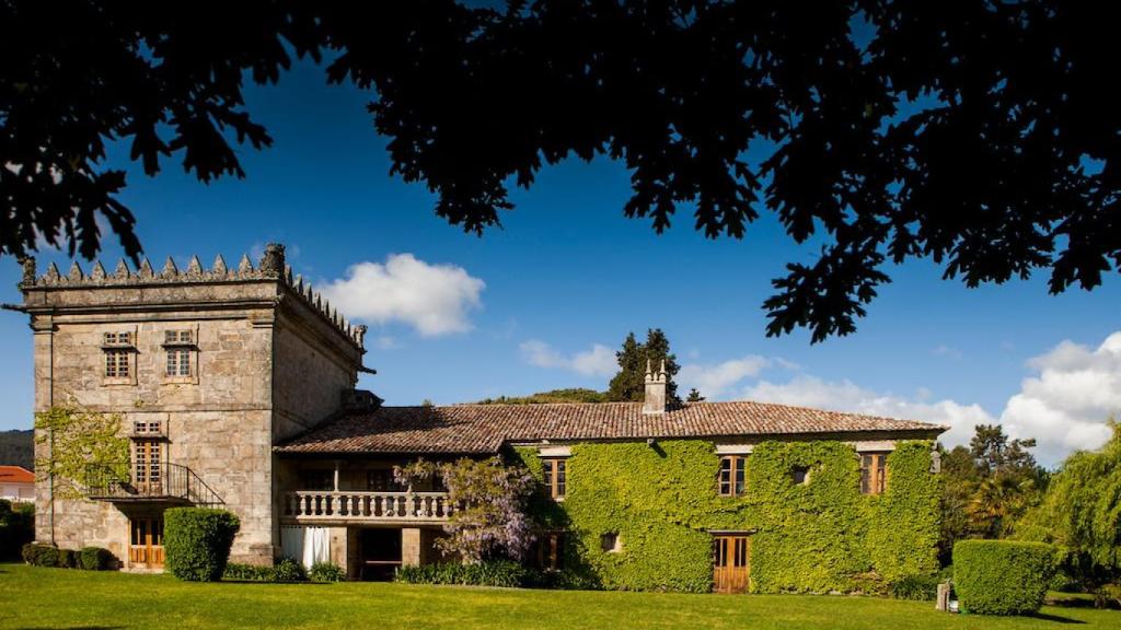 Fachada principal del Pazo da Touza, Nigrán. Foto: Pazo da Touza