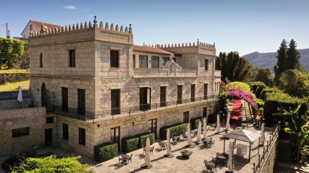 Panorámica del Pazo de Agrelo en Redondela. Foto: Pazo de Agrelo