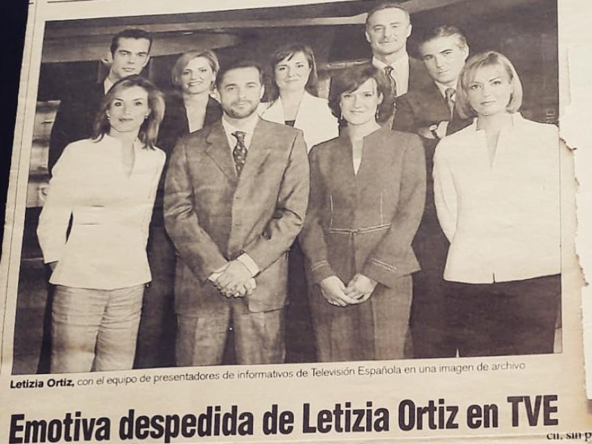 Recorte de un periódico de la época publicado por David Cantero en su perfil de Instagram.