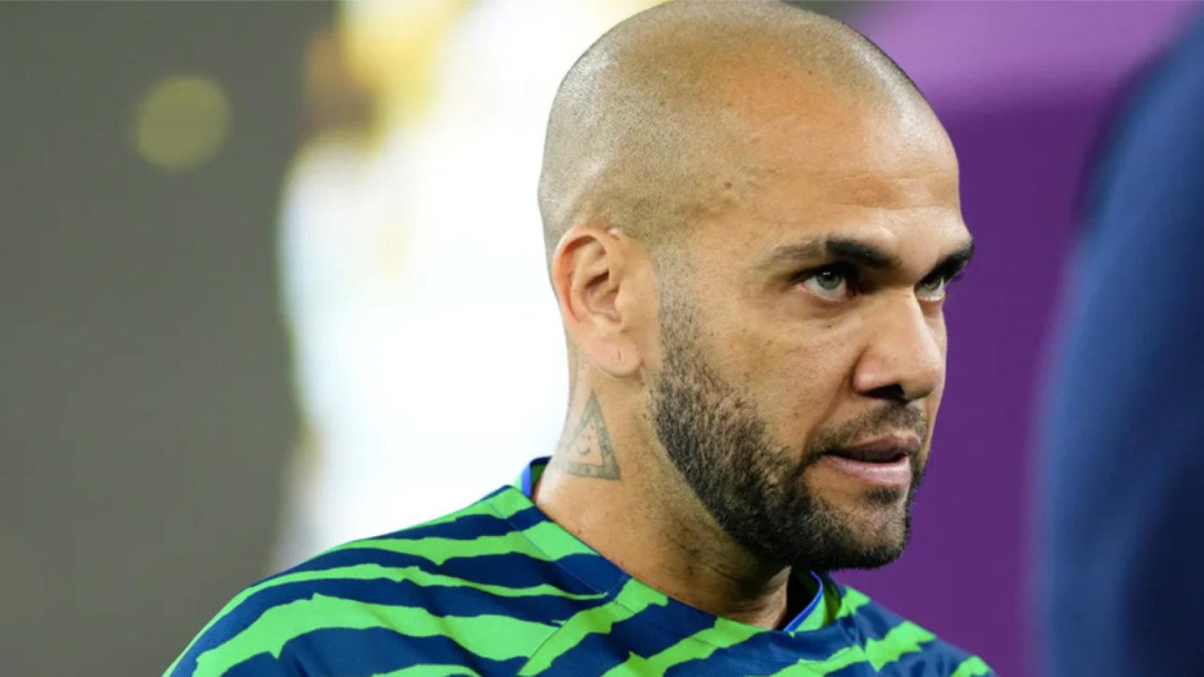 Dani Alves, en una imagen de archivo antes de un partido