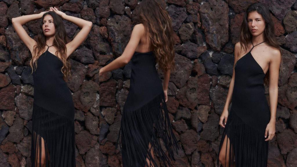Top y falda de canalé (22,95 € y 19,95 € cada pieza)