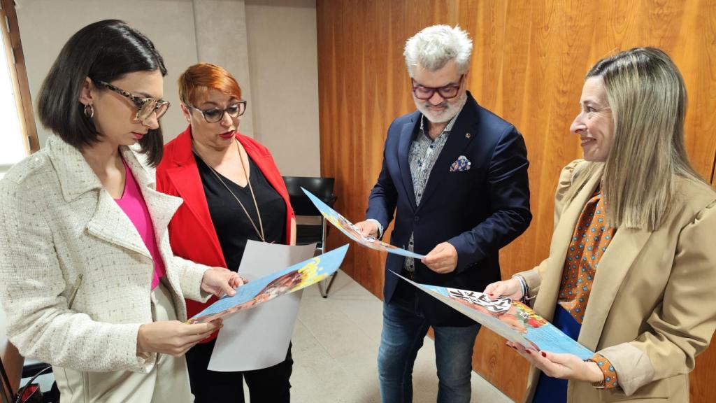 Presentación de la iniciativa, este martes en el Ayuntamiento.