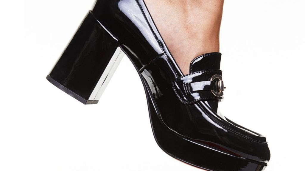 Mocasines con tacón