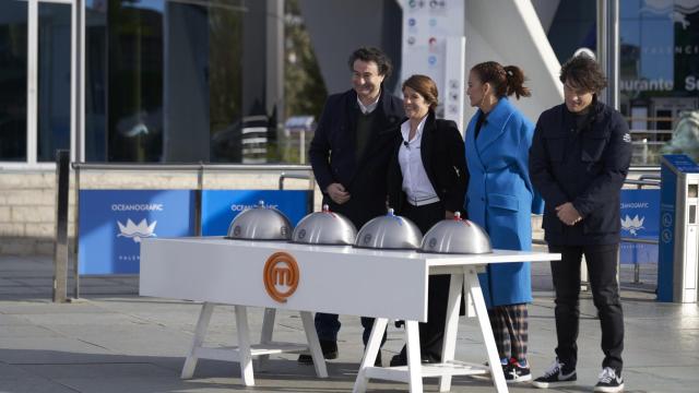 Imagen de la prueba de ‘MasterChef’ en el Oceanogràfic