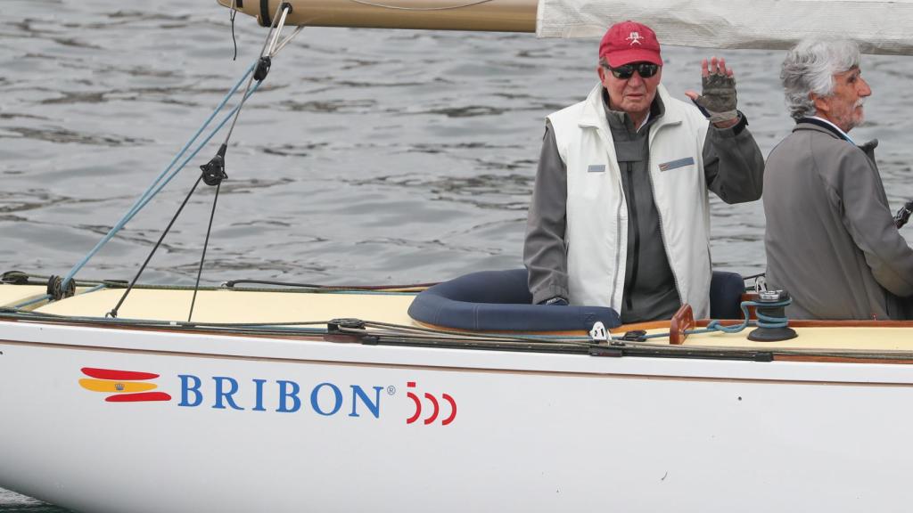 El rey Juan Carlos en el Bribón.