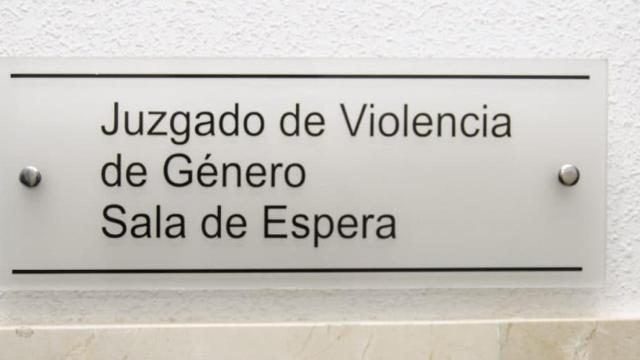 El indicativo de un juzgado de violencia de género.