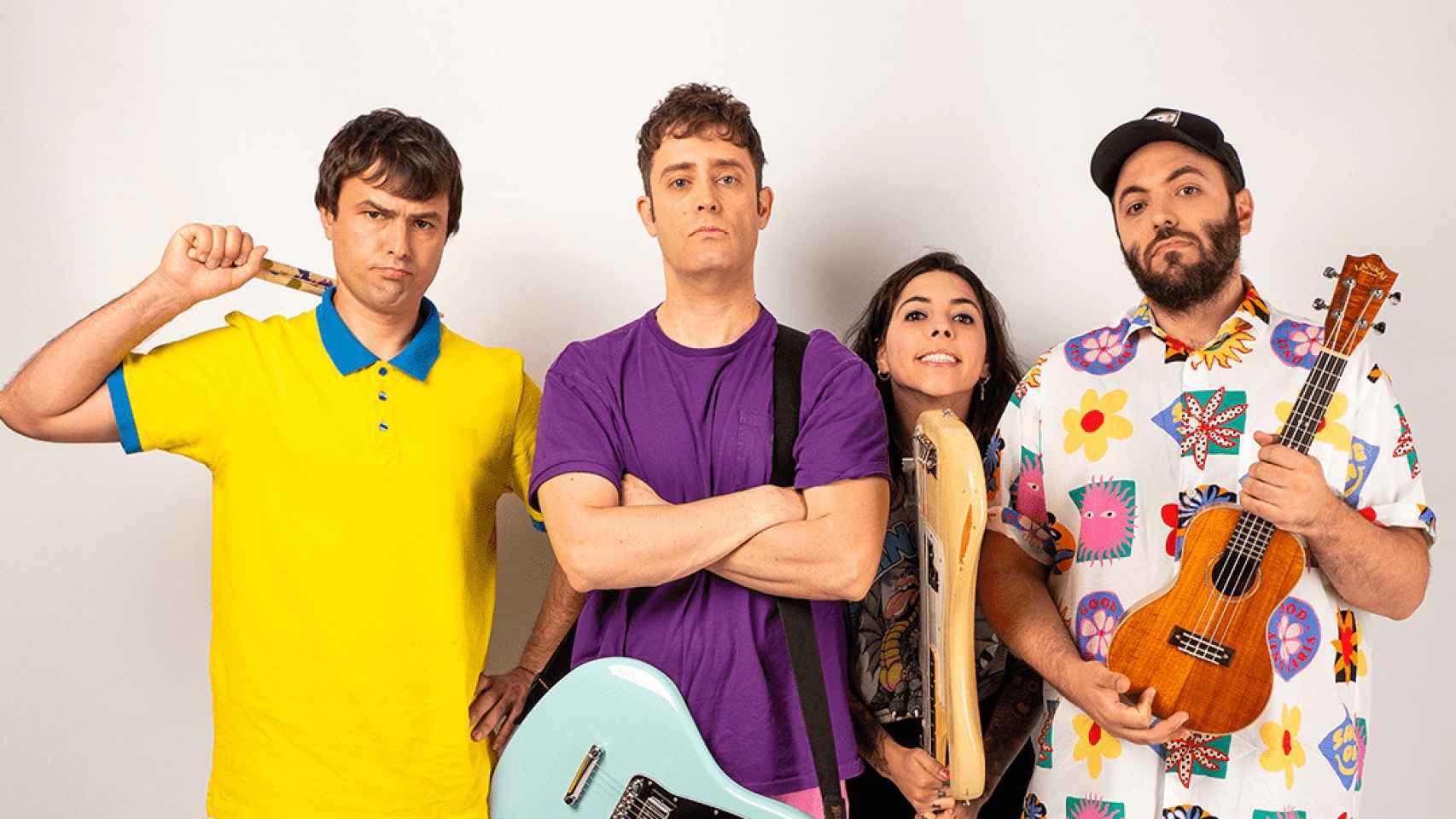 El grupo La La Love You
